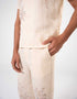 TEXTURED STRAIGHT TROUSER